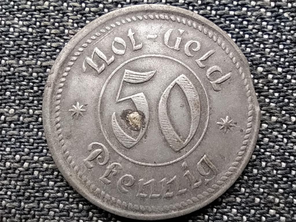 N&eacute;metorsz&aacute;g Br&eacute;ma sz&ouml;vets&eacute;gi &aacute;llam 50 Pfennig sz&uuml;ks&eacute;gp&eacute;nz