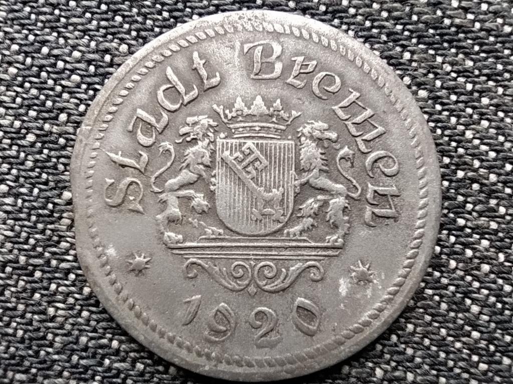 N&eacute;metorsz&aacute;g Br&eacute;ma sz&ouml;vets&eacute;gi &aacute;llam 50 Pfennig sz&uuml;ks&eacute;gp&eacute;nz