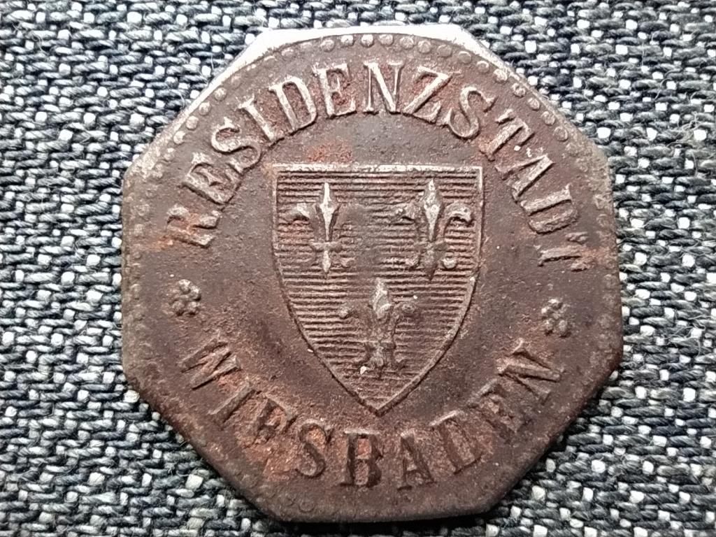Poroszorsz&aacute;g Hessen-Nassau porosz tartom&aacute;ny 10 Pfenning sz&uuml;ks&eacute;gp&eacute;nz