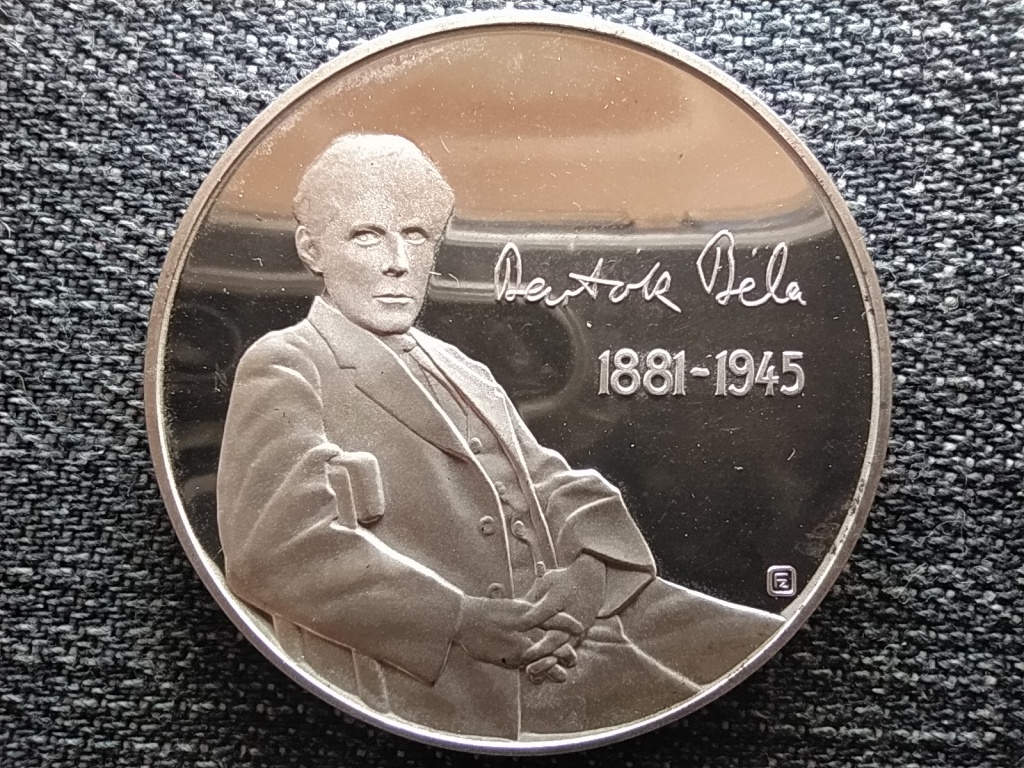 Bart&oacute;k B&eacute;la A k&eacute;kszak&aacute;ll&uacute; herceg v&aacute;ra .925 ez&uuml;st