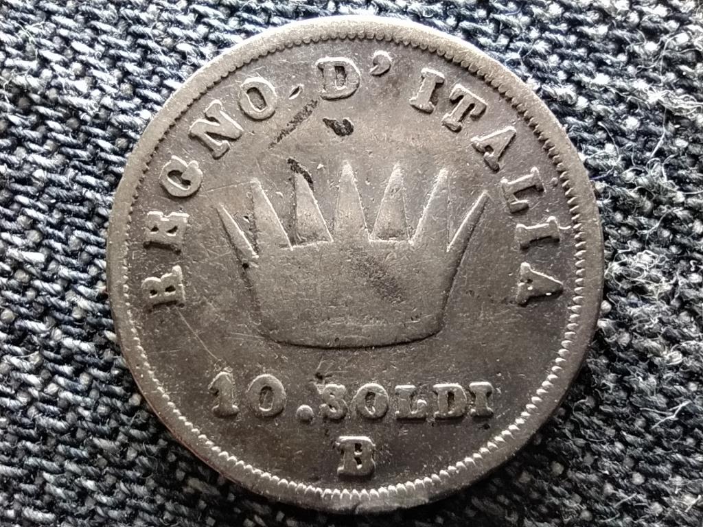 Olaszorsz&aacute;g I. Nap&oacute;leon .900 ez&uuml;st 10 Soldi