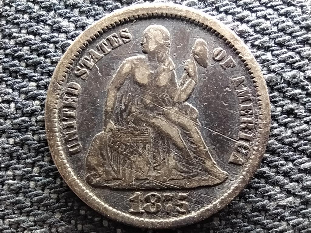 USA &Uuml;lő Liberty dime .900 ez&uuml;st 1 dime