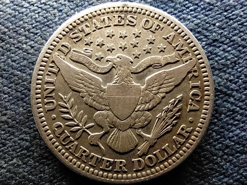 USA Barber Quarter .900 ez&uuml;st 1/4 Doll&aacute;r