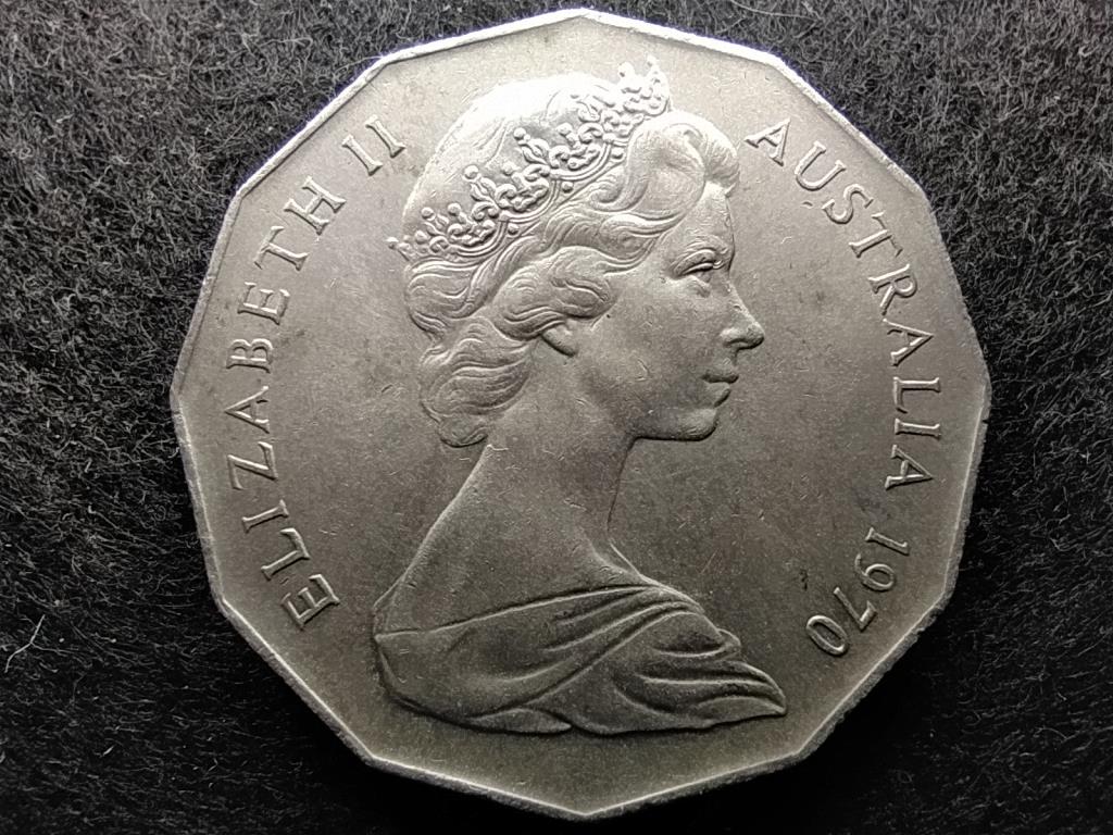 Ausztr&aacute;lia 200 &eacute;ves Cook ausztr&aacute;l &uacute;tja 50 Cent