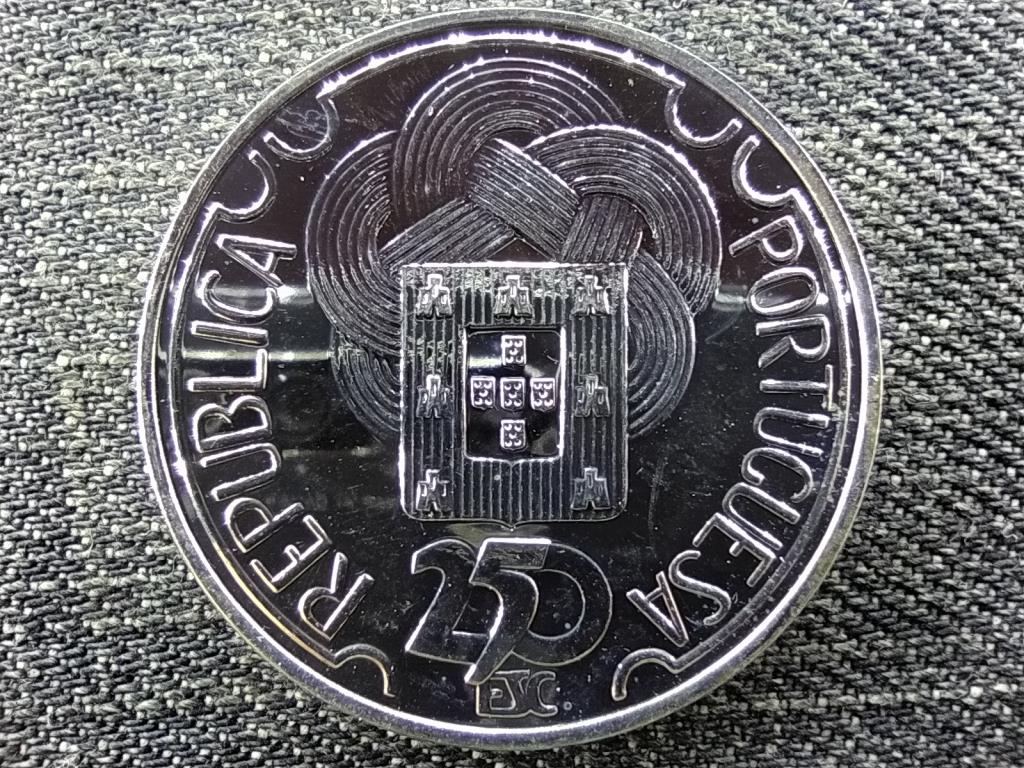 Portug&aacute;lia XXIV. Ny&aacute;ri olimpia Sz&ouml;ul fut&oacute;k .925 ez&uuml;st 250 Escudo