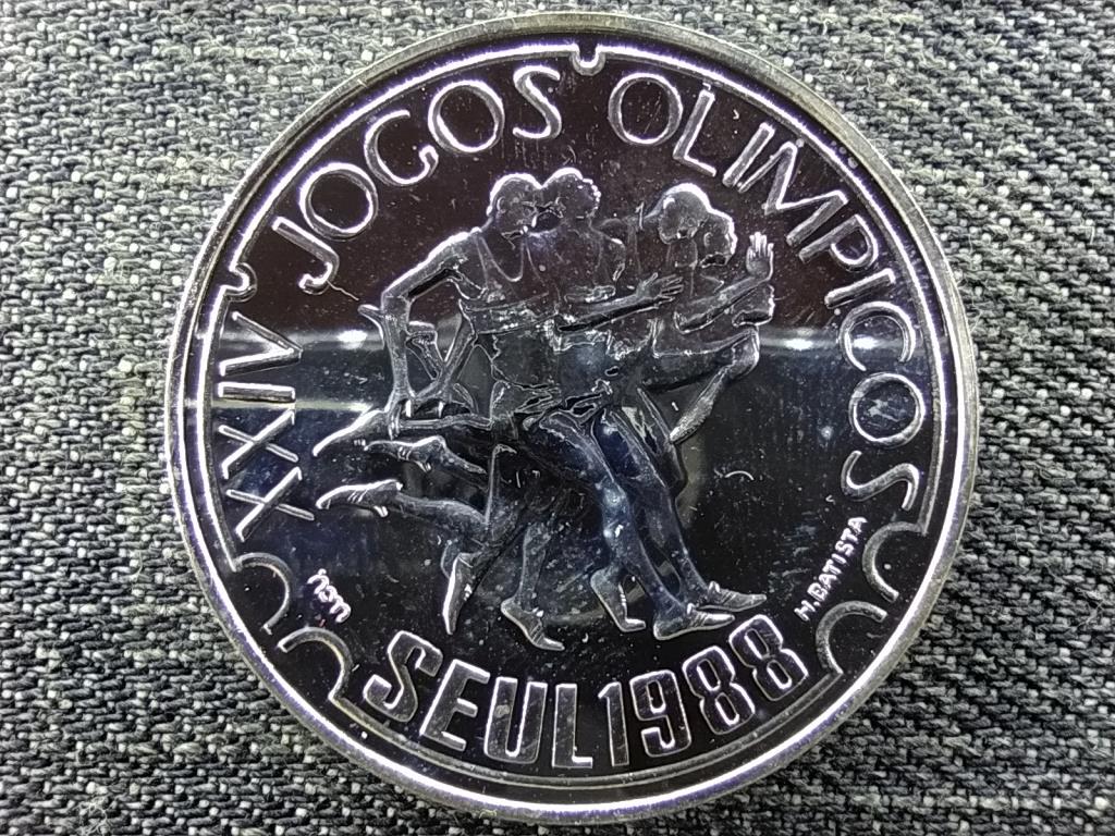 Portug&aacute;lia XXIV. Ny&aacute;ri olimpia Sz&ouml;ul fut&oacute;k .925 ez&uuml;st 250 Escudo
