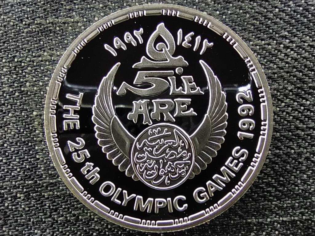 Egyiptom Ny&aacute;ri olimpia Barcelona k&eacute;zilabda .720 ez&uuml;st 5 Font