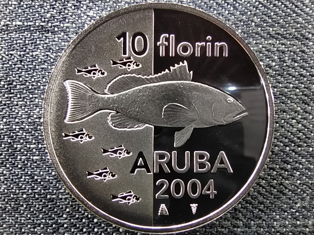 Aruba Hal .925 ez&uuml;st 10 florin