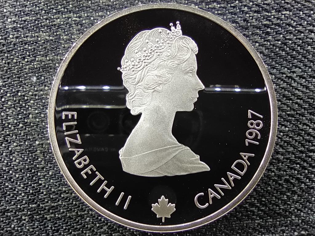 Kanada T&eacute;li olimpia Calgary műkorcsolya .925 ez&uuml;st 20 Doll&aacute;r