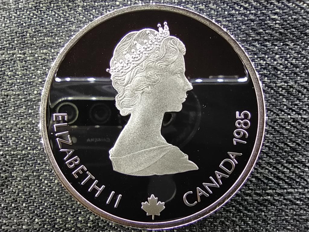Kanada T&eacute;li olimpia Calgary gyorskorcsolya .925 ez&uuml;st 20 Doll&aacute;r