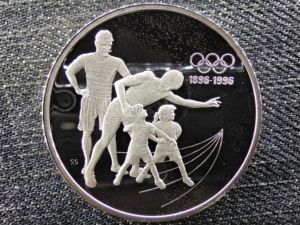 Kanada 100 &eacute;ves az Olimpiai J&aacute;t&eacute;kok .925 ez&uuml;st 15 Doll&aacute;r