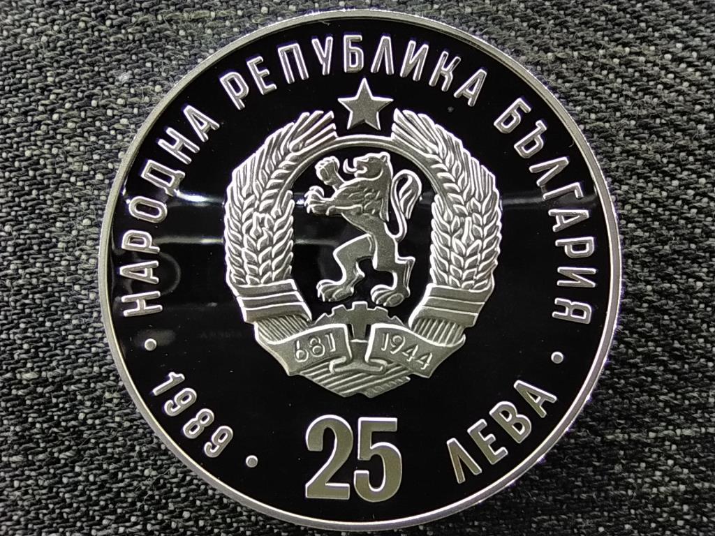 Bulg&aacute;ria 16. T&eacute;li Olimpiai J&aacute;t&eacute;kok, Albertville, Műkorcsolya .925 ez&uuml;st 25 Leva