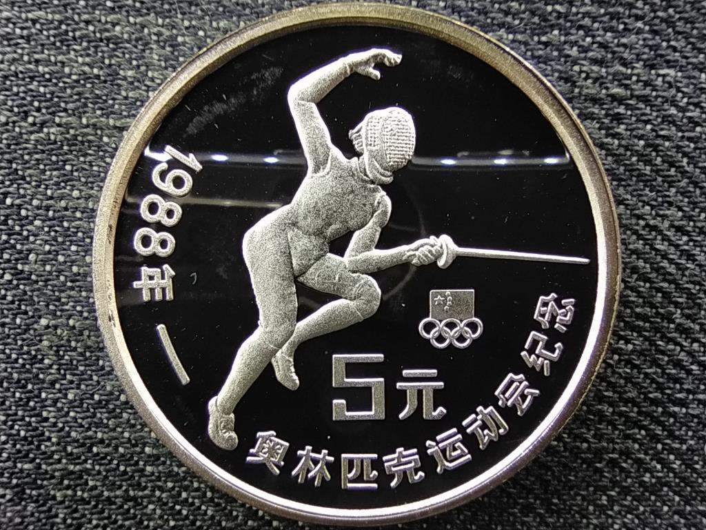 K&iacute;na Ny&aacute;ri Olimpia 1988 Sz&ouml;ul, V&iacute;v&aacute;s .900 ez&uuml;st 5 J&uuml;an