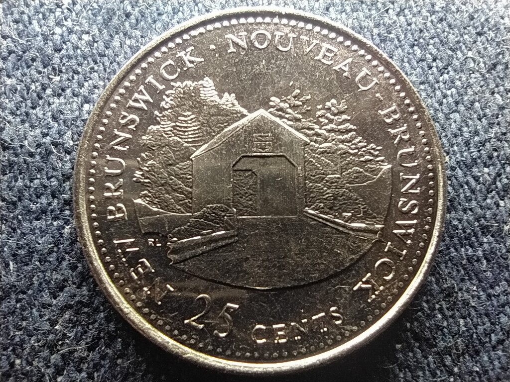 Kanada 125 &eacute;ves az &Aacute;llamsz&ouml;vets&eacute;g &Uacute;j Brunswick 25 Cent