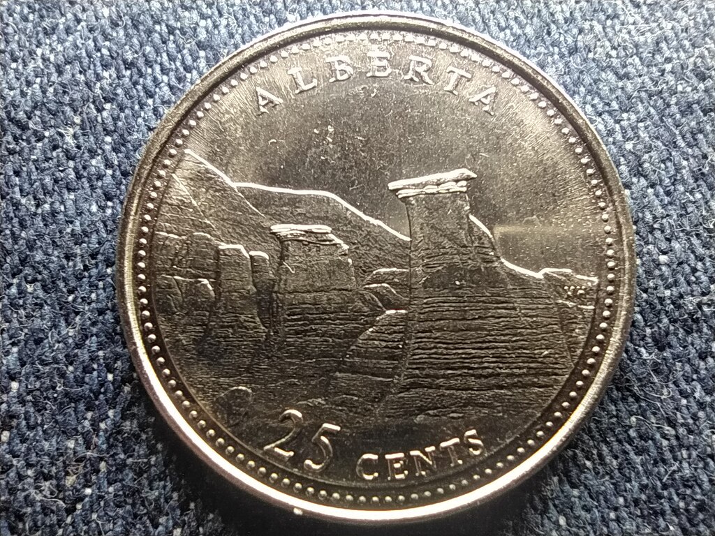 Kanada 125 &eacute;ves az &Aacute;llamsz&ouml;vets&eacute;g Alberta 25 Cent