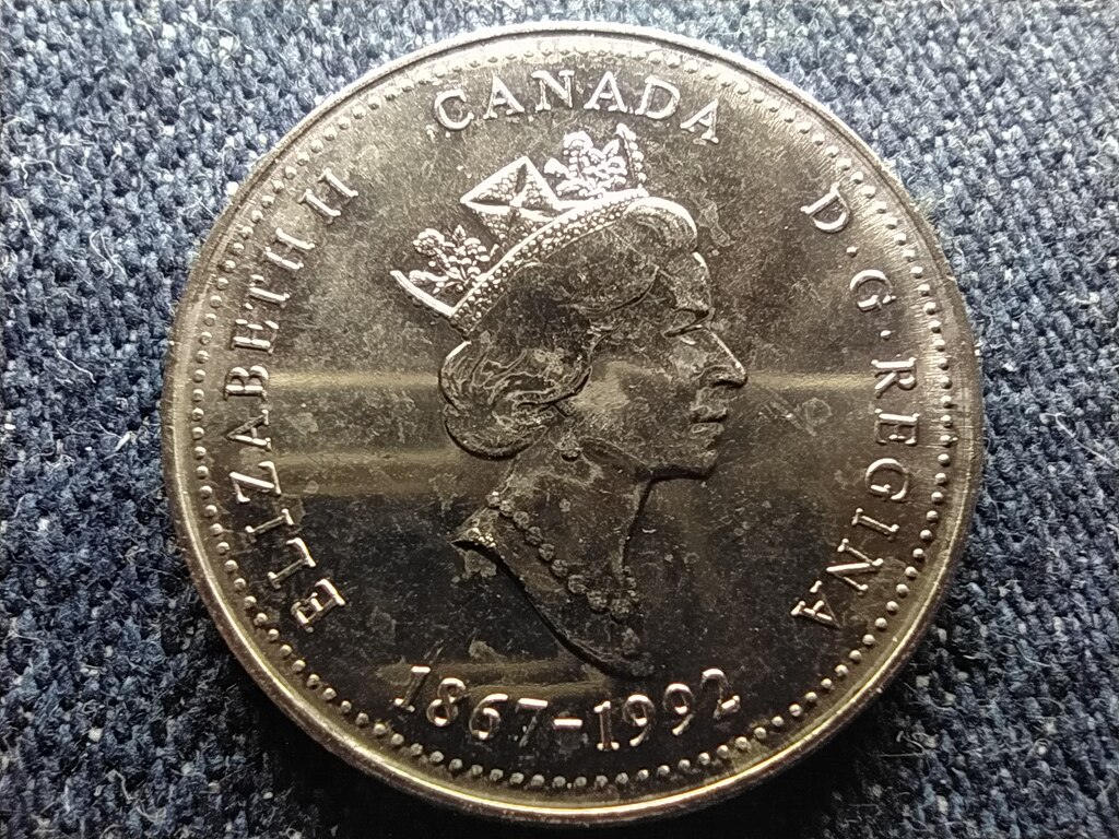 Kanada 125 &eacute;ves az &Aacute;llamsz&ouml;vets&eacute;g &Uacute;j-Fundland 25 Cent