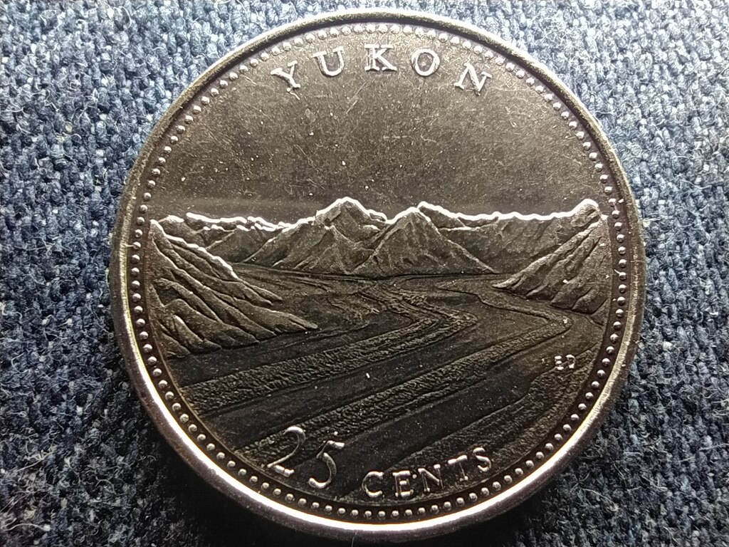 Kanada 125 &eacute;ves az &Aacute;llamsz&ouml;vets&eacute;g Yukon 25 Cent
