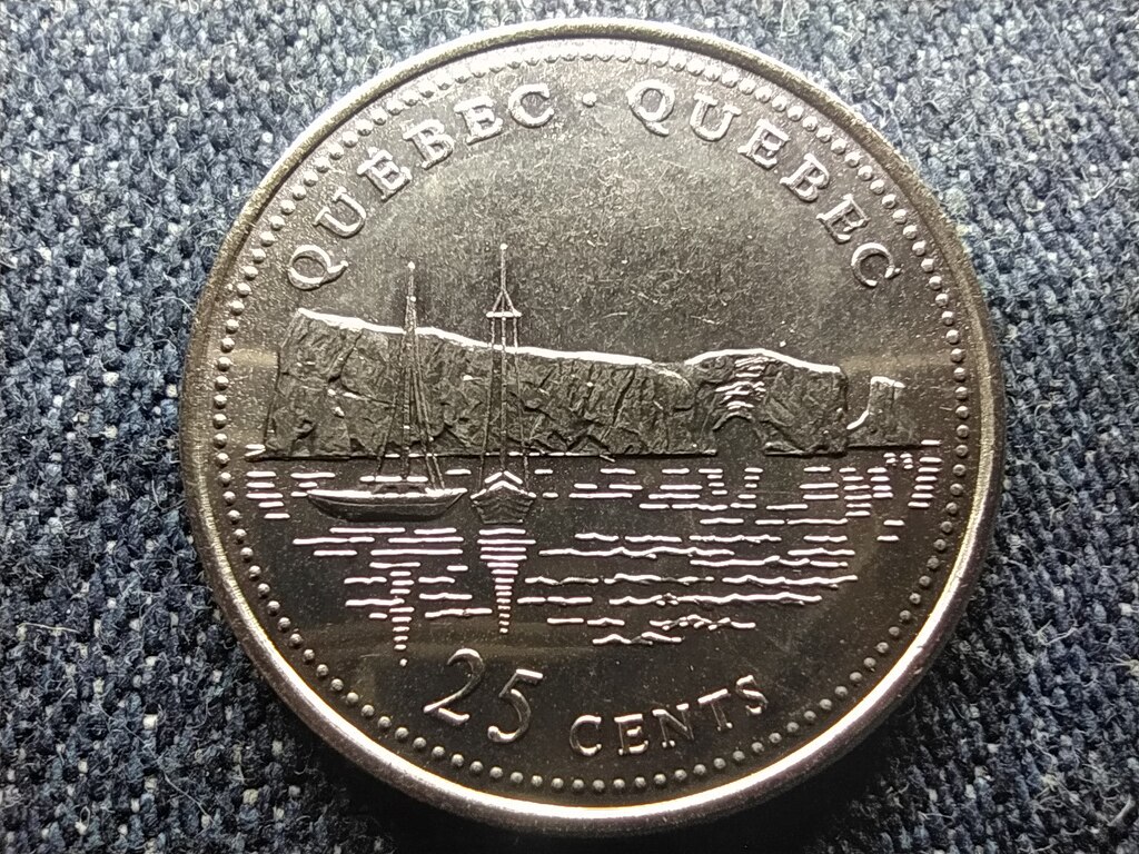 Kanada 125 &eacute;ves az &Aacute;llamsz&ouml;vets&eacute;g Quebec 25 Cent