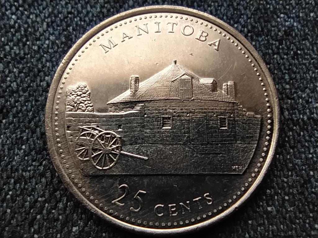 Kanada 125 &eacute;ves az &Aacute;llamsz&ouml;vets&eacute;g Manitoba 25 Cent