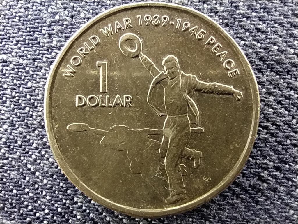 Ausztr&aacute;lia A II. vil&aacute;gh&aacute;bor&uacute; 60. &eacute;vfordul&oacute;ja - B&eacute;ke 1 Doll&aacute;r