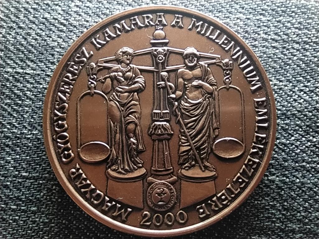 Magyar Gy&oacute;gyszer&eacute;sz Kamara A Millennium eml&eacute;kezet&eacute;re