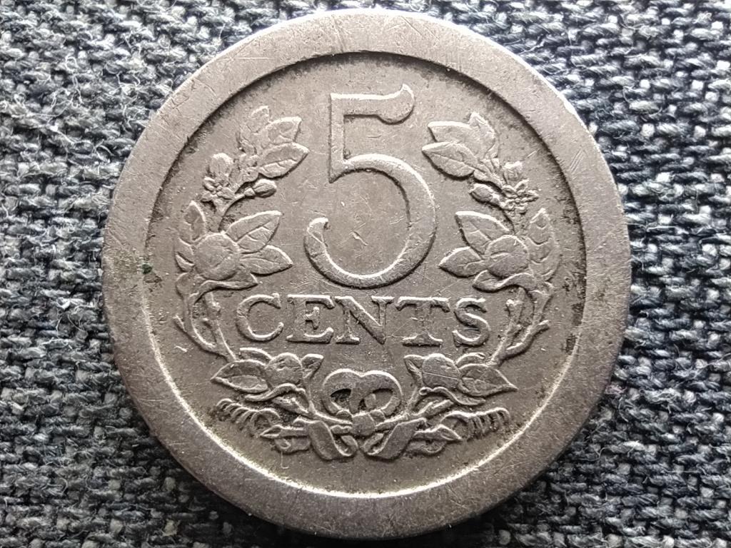 Hollandia I. Vilma (1890-1940, 1945-1948) 5 Cent