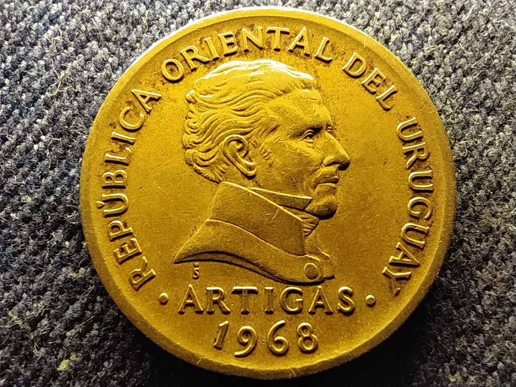 Uruguay Jos&eacute; Artigas korallvir&aacute;g 10 pez&oacute;