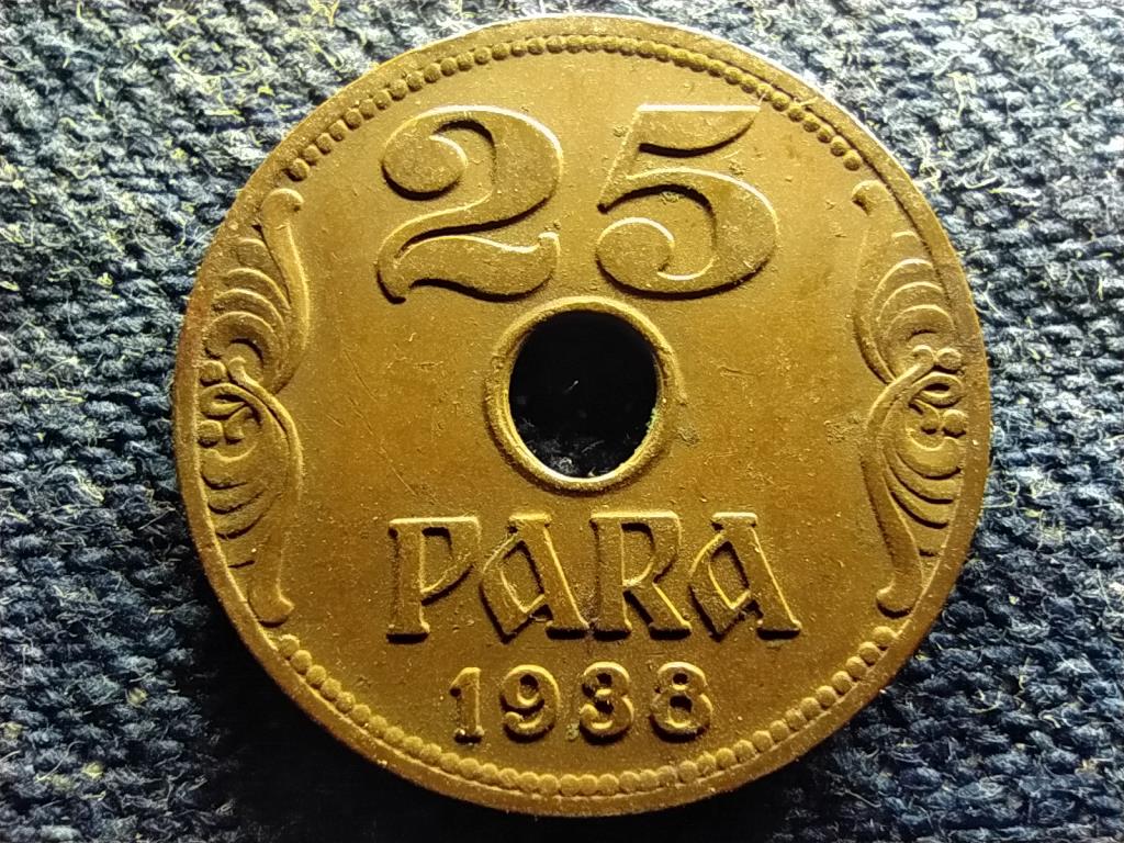 Jugoszl&aacute;via II. P&eacute;ter (1934-1945) 25 para