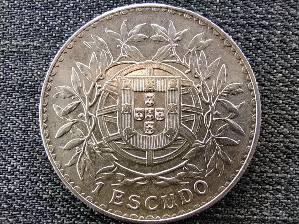 Portug&aacute;lia Első k&ouml;zt&aacute;rsas&aacute;g (1910-1926) .835 ez&uuml;st 1 Escudo