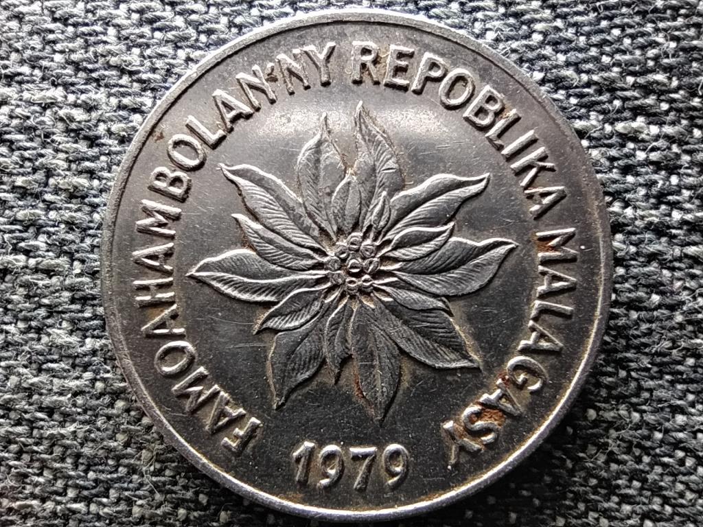 Madagaszk&aacute;r &ouml;k&ouml;r 5 frank 1 ariary