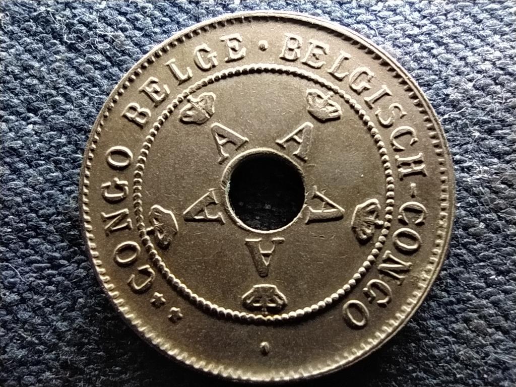 Kong&oacute; (Zaire) I. Albert (1909-1934) 10 cent