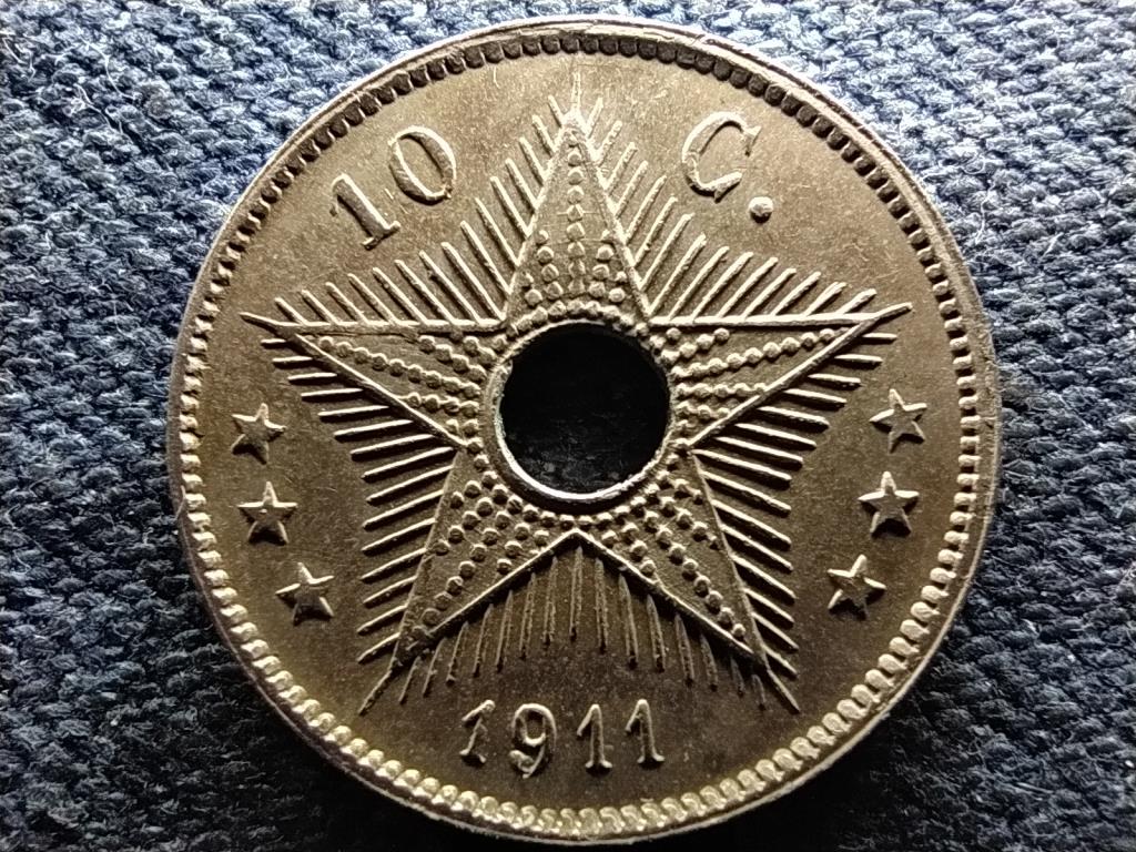 Kong&oacute; (Zaire) I. Albert (1909-1934) 10 cent