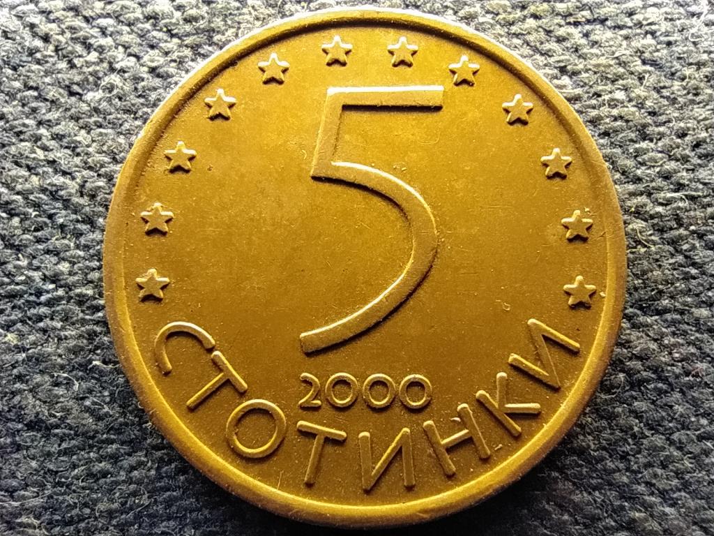 Bulg&aacute;ria 5 Stotinki