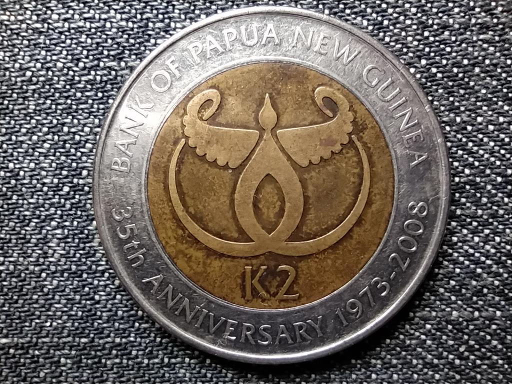 P&aacute;pua &Uacute;j-Guinea P&aacute;pua &Uacute;j-Guineai Bank 35. &eacute;vfordul&oacute;ja 2 kina