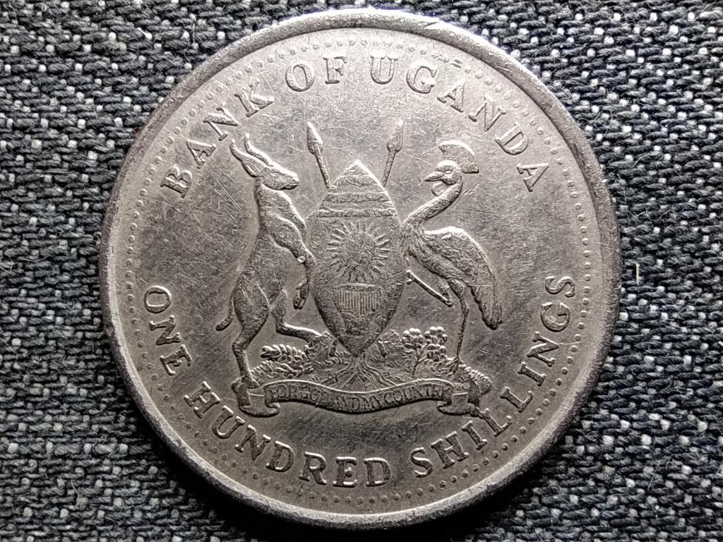 Uganda afrikai bika 100 shilling