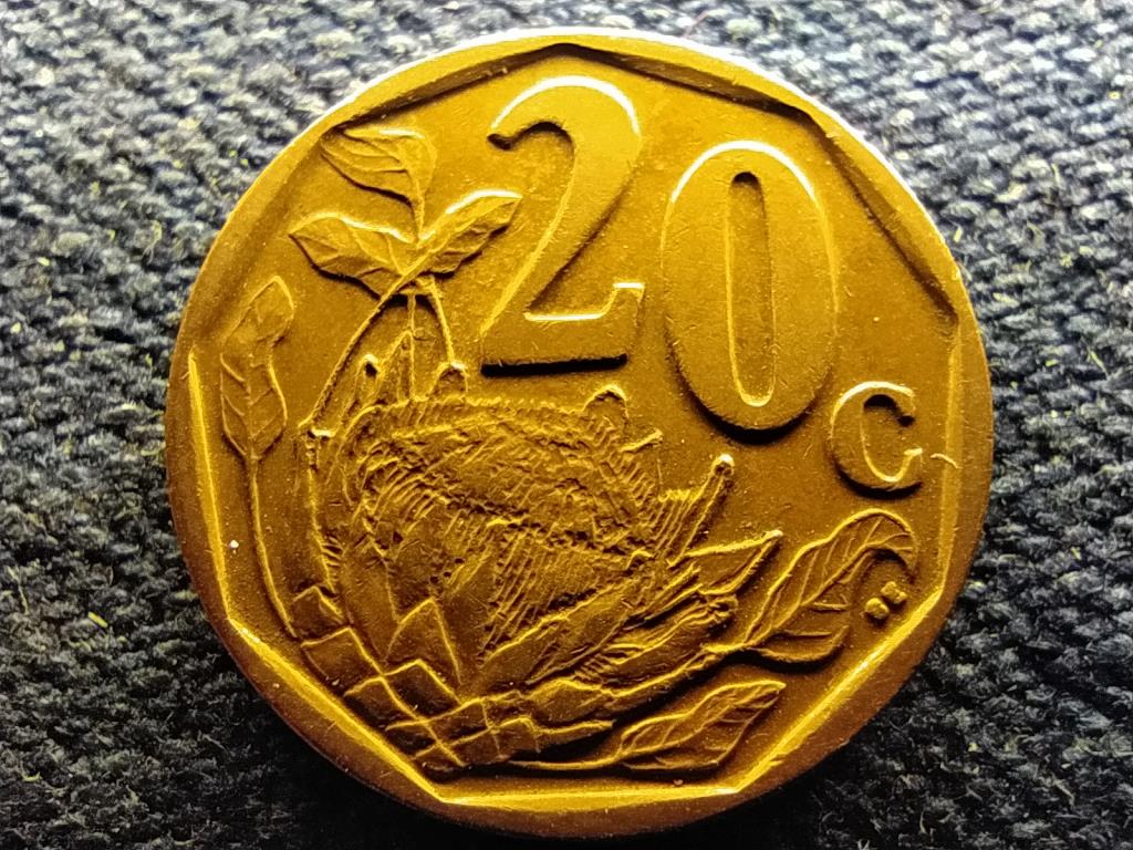 D&eacute;l-Afrikai K&ouml;zt&aacute;rsas&aacute;g Suid-Afrika 20 Cent