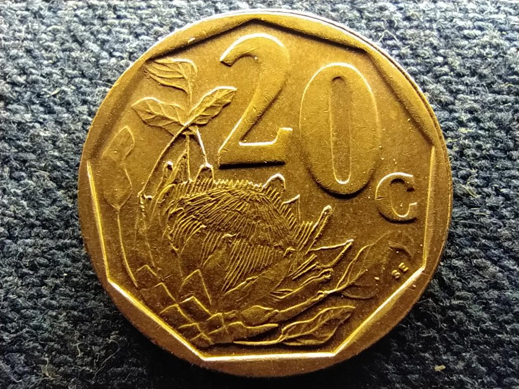 D&eacute;l-Afrikai K&ouml;zt&aacute;rsas&aacute;g Aforika Borwa 20 Cent