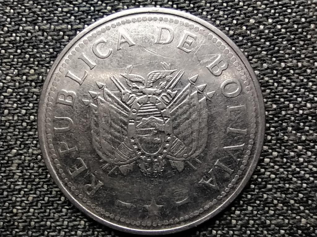 Bol&iacute;via K&ouml;zt&aacute;rsas&aacute;g (1825-2009) 1 Bolivianos