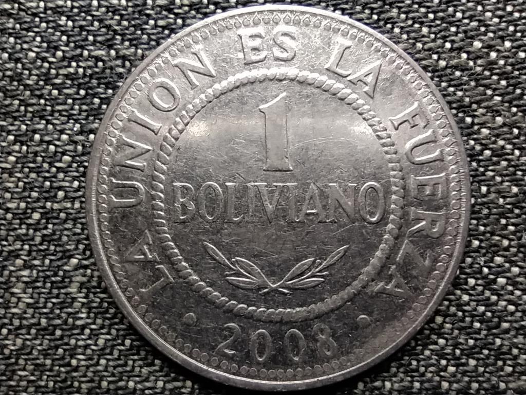 Bol&iacute;via K&ouml;zt&aacute;rsas&aacute;g (1825-2009) 1 Bolivianos
