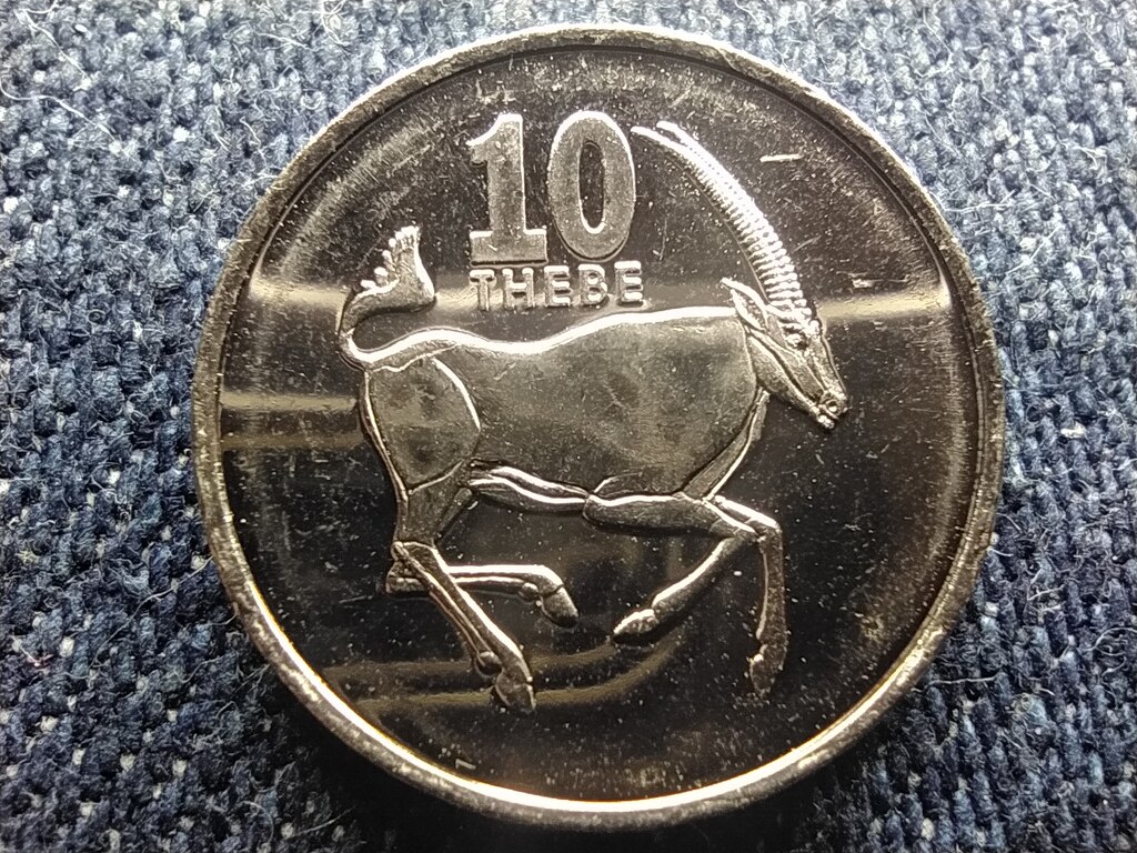 Botswana K&ouml;zt&aacute;rsas&aacute;g (1966-0) 10 Thebe