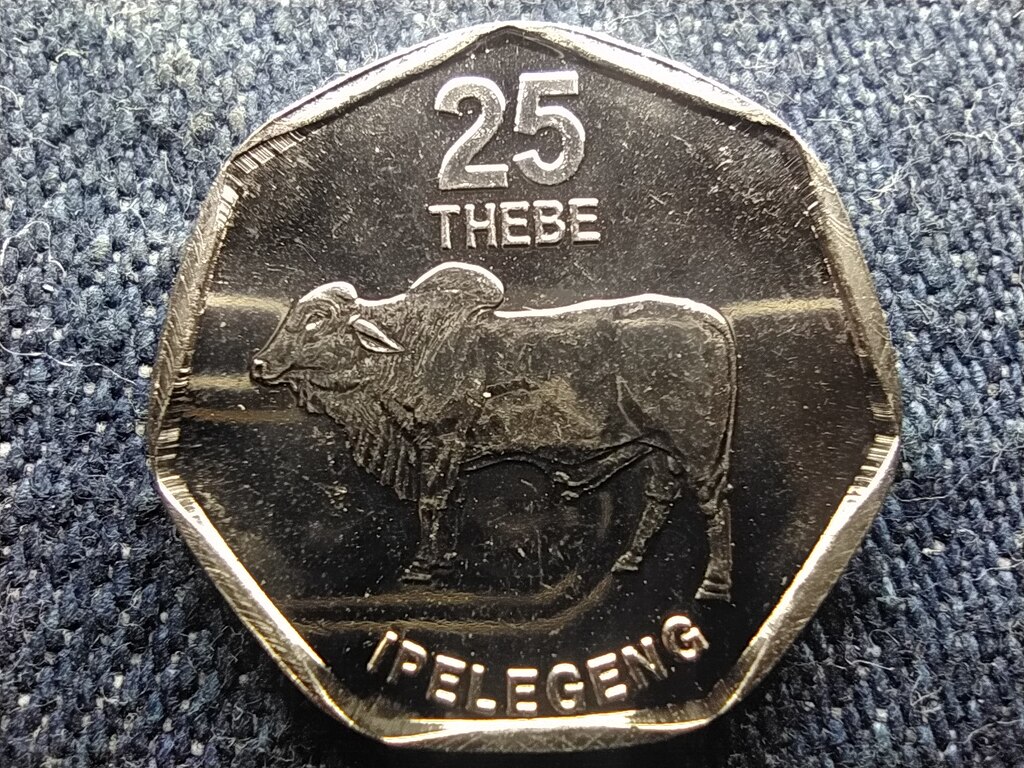 Botswana K&ouml;zt&aacute;rsas&aacute;g (1966-0) 25 Thebe
