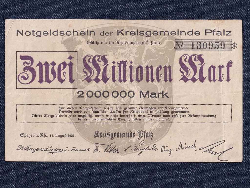 N&eacute;metorsz&aacute;g Speyer 2 milli&oacute; M&aacute;rka sz&uuml;ks&eacute;gp&eacute;nz