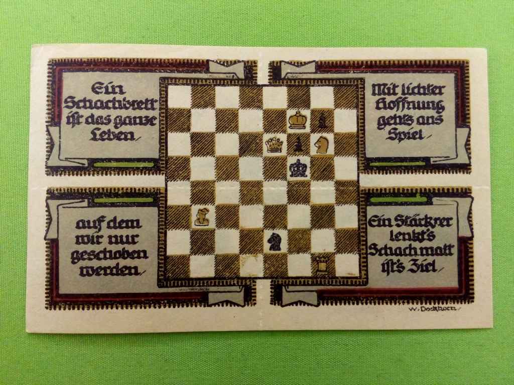N&eacute;metorsz&aacute;g K&ouml;nigsaue sakk 40 Pfennig sz&uuml;ks&eacute;gp&eacute;nz