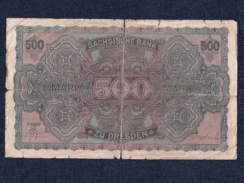 N&eacute;metorsz&aacute;g Drezda 500 M&aacute;rka sz&uuml;ks&eacute;gp&eacute;nz
