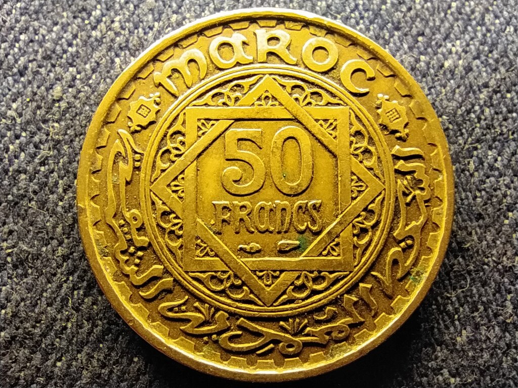 Marokk&oacute; V. Mohammed (1927-1961) 50 frank