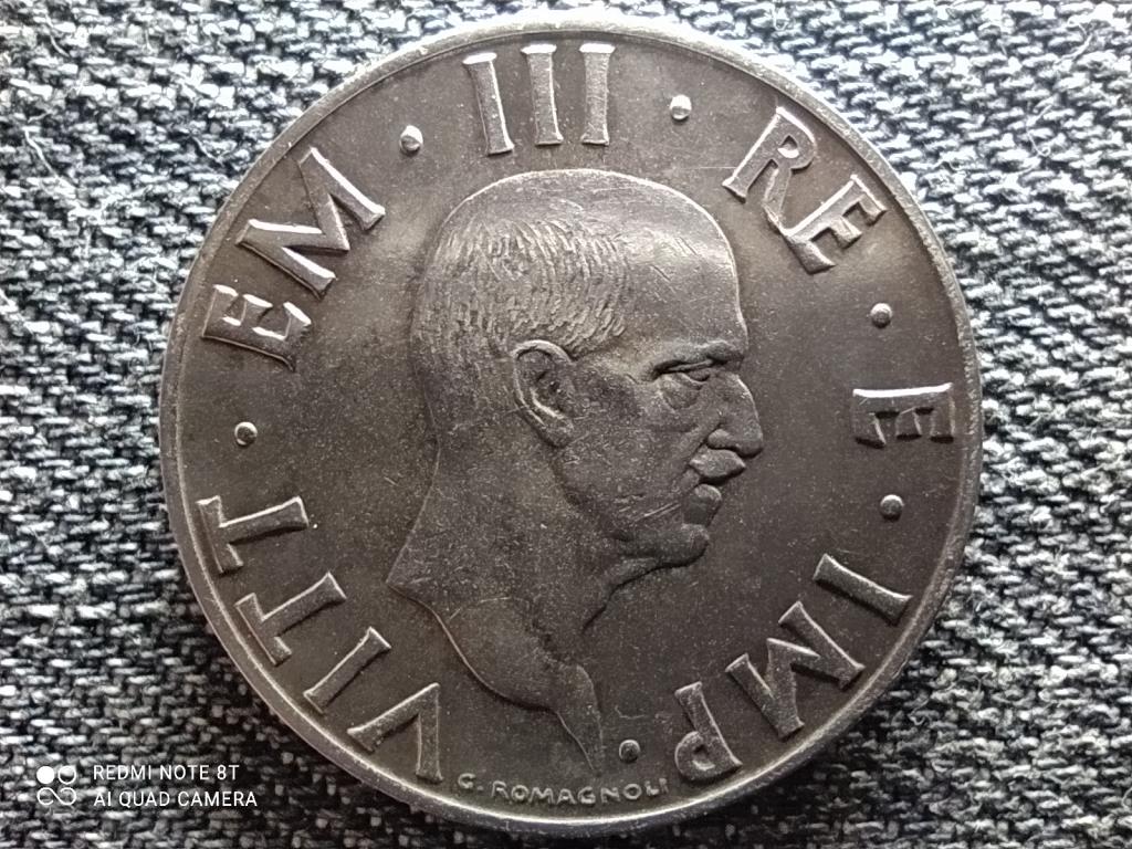 Olaszorsz&aacute;g III. Viktor Em&aacute;nuel (1900-1946) nem m&aacute;gneses 2 L&iacute;ra
