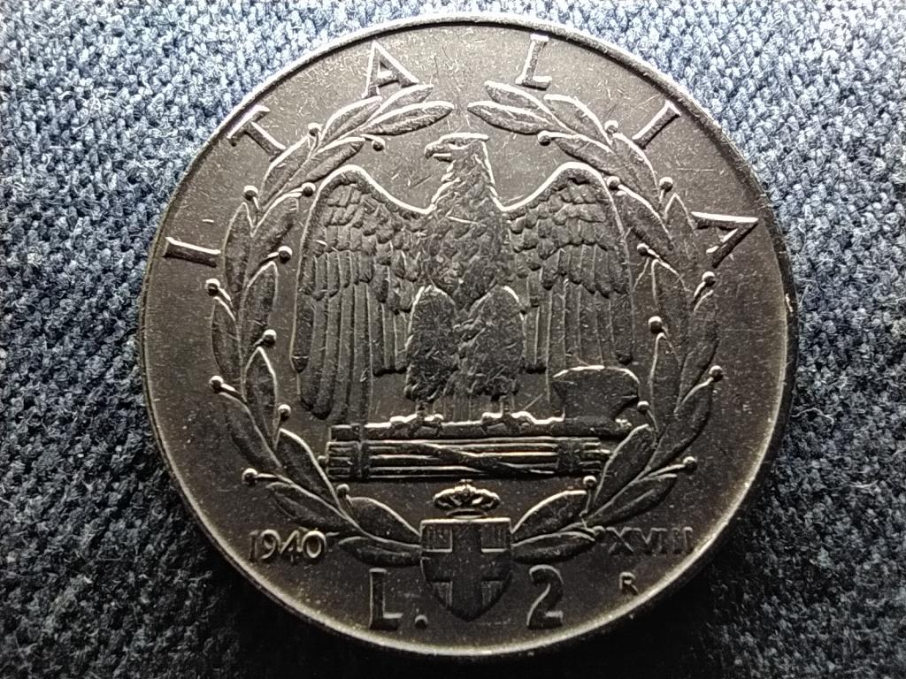Olaszorsz&aacute;g III. Viktor Em&aacute;nuel (1900-1946) m&aacute;gneses 2 L&iacute;ra