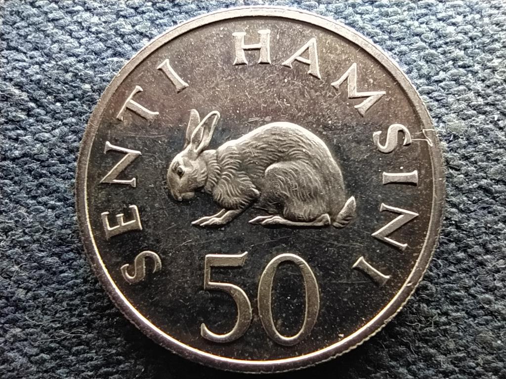 Tanz&aacute;nia 50 senti