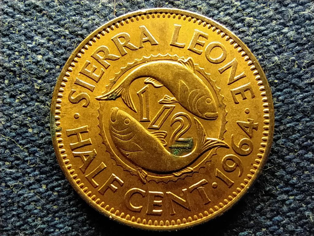 Sierra Leone Milton Margai (1961-1964) 1/2 cent