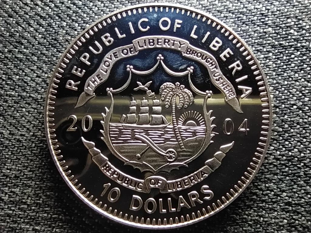 Lib&eacute;ria A szabads&aacute;g pillanatai Jobb&aacute;gyfelszabad&iacute;t&aacute;s - XIX. sz&aacute;zad 10 Doll&aacute;r